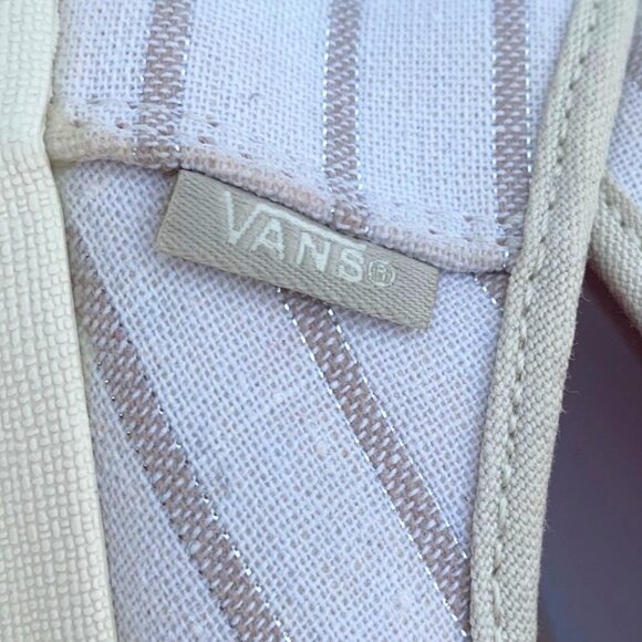 Vans Women's Tazie Oatmeal/Antique White Surf Sliders Size 10.5 - Picture 10 of 15